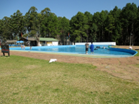 The wave pool - when I said "water park", I hope you didn't think of something like Wild Waves - no way!
