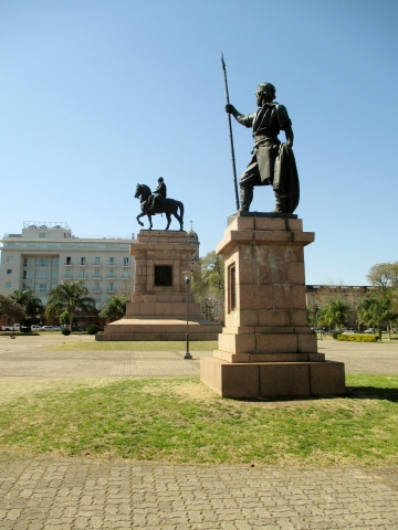 Plaza Artigas - José Artigas is considered to be Uruguay's national hero